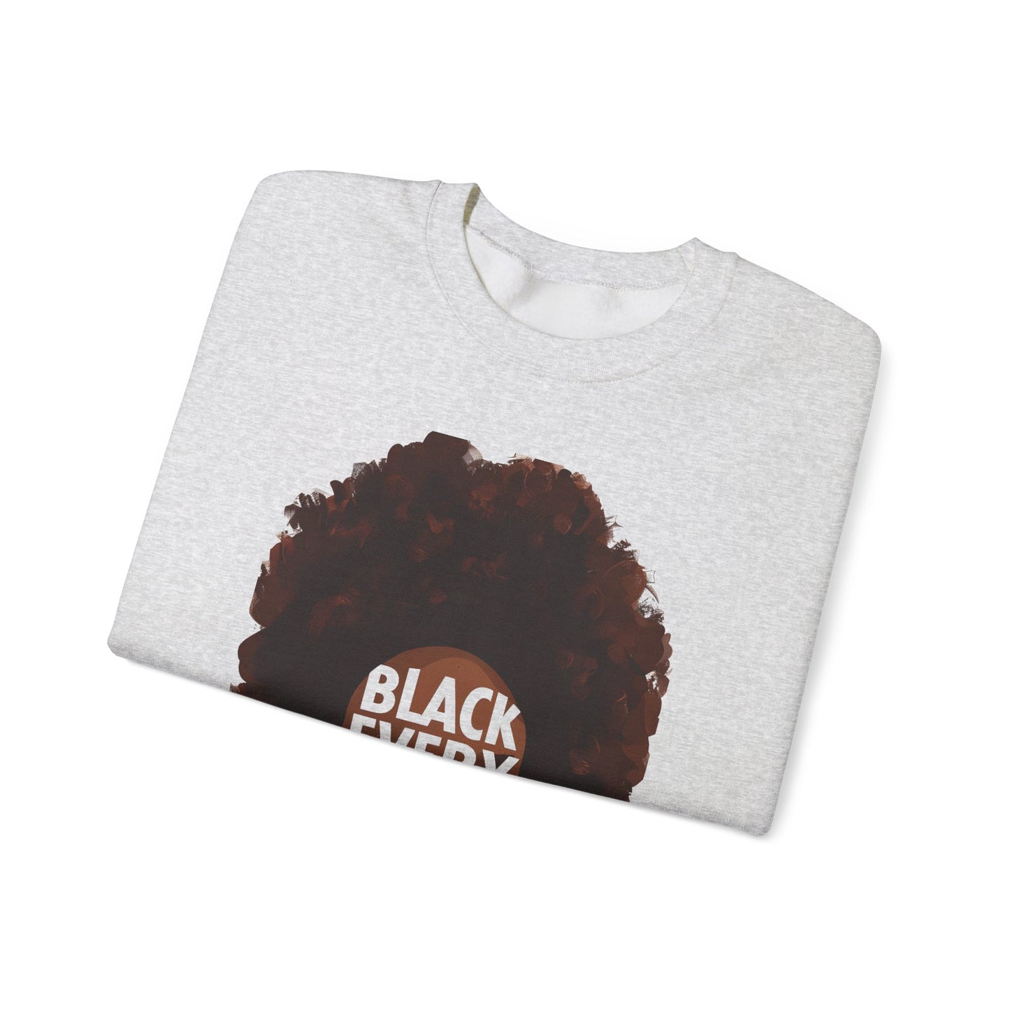Crewneck Sweatshirt Celebrating Black History Month