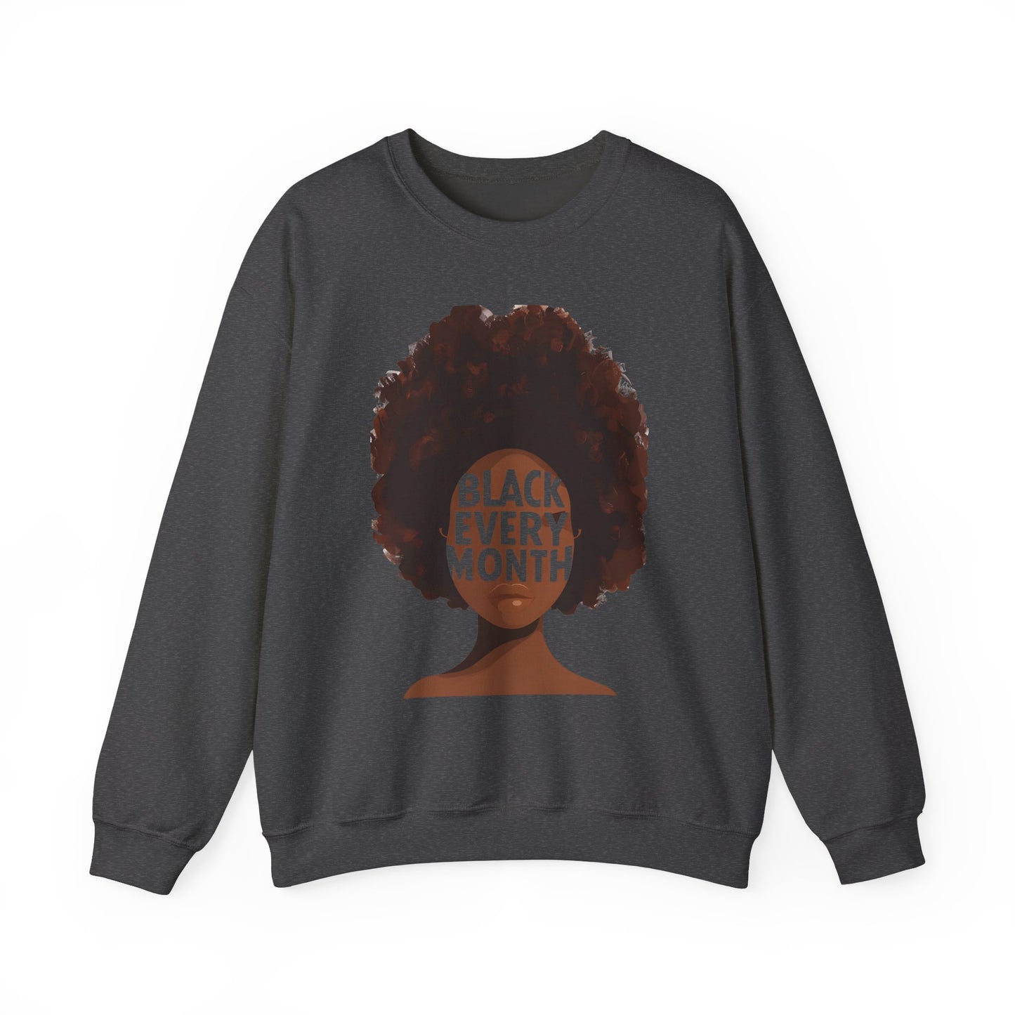Crewneck Sweatshirt Celebrating Black History Month