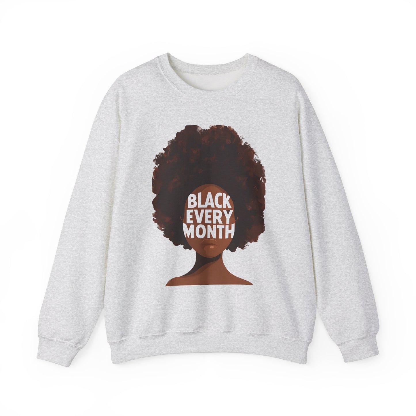 Crewneck Sweatshirt Celebrating Black History Month