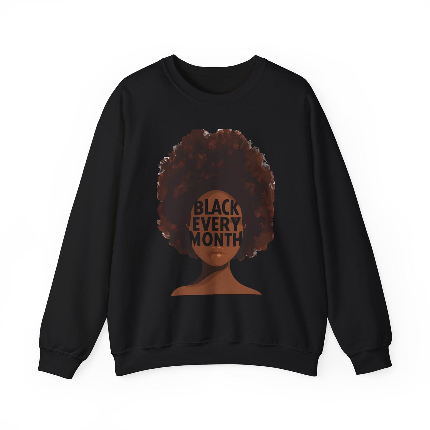 Crewneck Sweatshirt Celebrating Black History Month