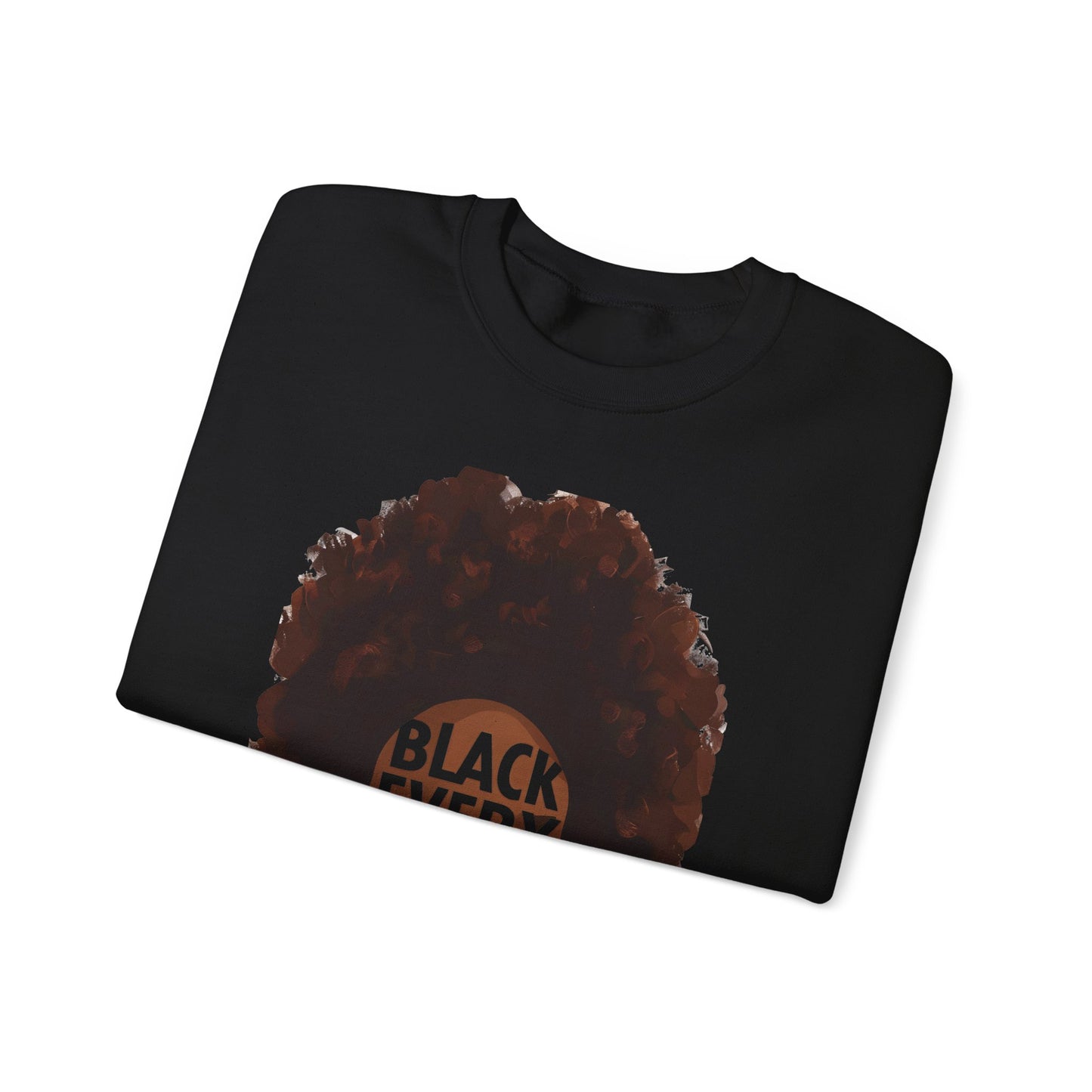 Crewneck Sweatshirt Celebrating Black History Month