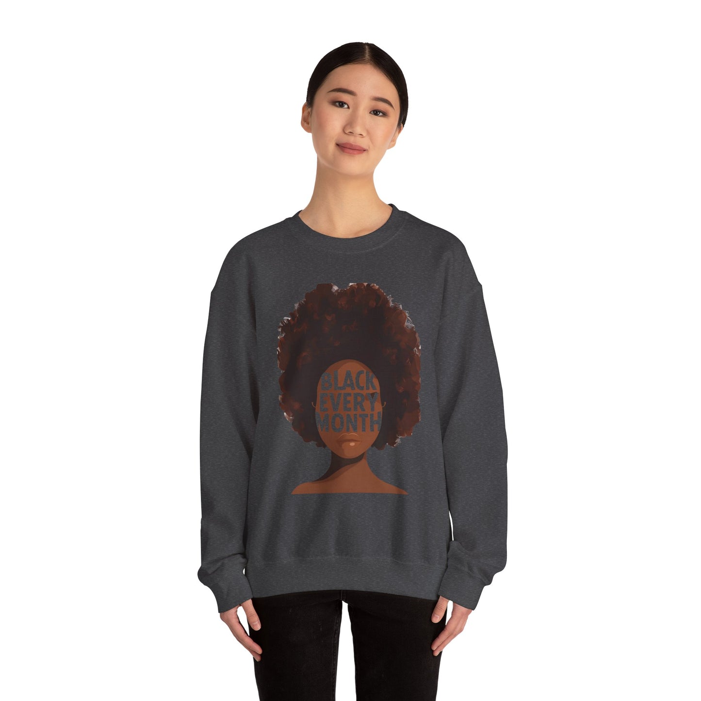 Crewneck Sweatshirt Celebrating Black History Month