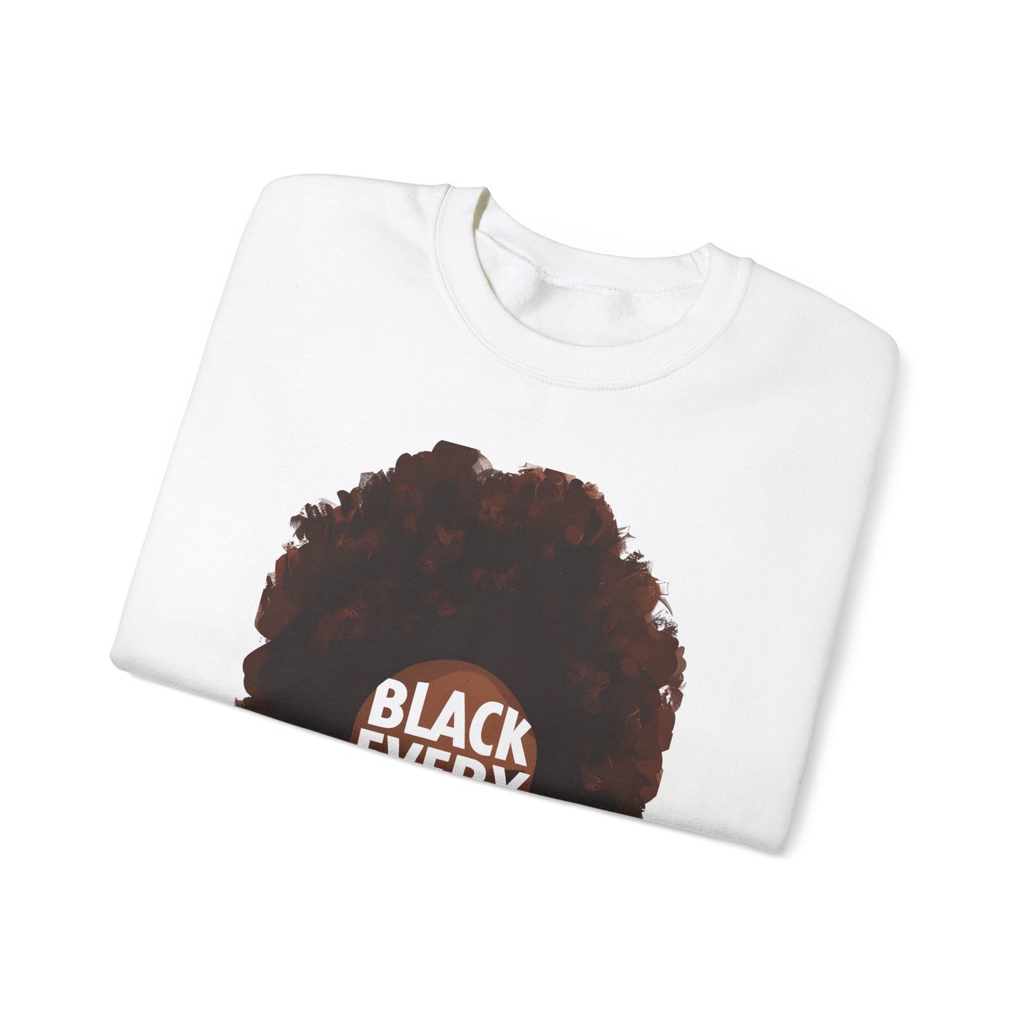 Crewneck Sweatshirt Celebrating Black History Month